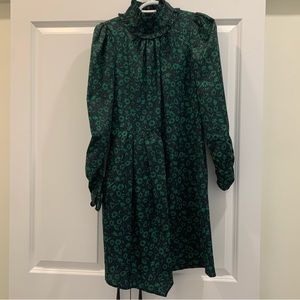 Hidden Label High Neck Dress